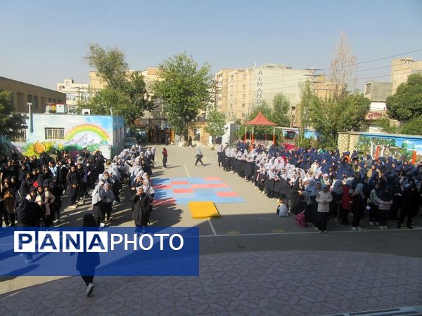  افتتاحیه المپیاد درون مدرسه‌ای دبیرستان هیأت امنایی حضرت معصومه (س) ناحیه 4 کرج