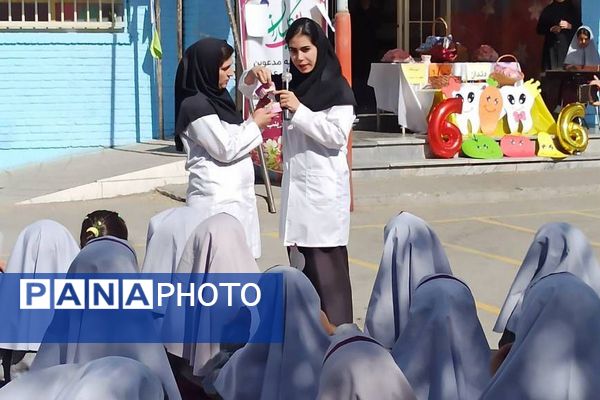 افتتاحیه طرح دندان شماره ۶ دانش‌آموزان دبستان حضرت زینب یک 