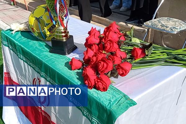 افتتاحیه زمین چمن مصنوعی دبستان حضرت قائم(عج)