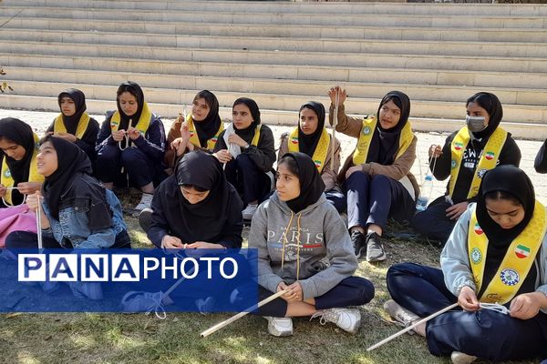 دهمین روز از اردوهای تشکیلاتی مهارتی دانش‌آموزان پیشتاز ناحیه 3 شیراز