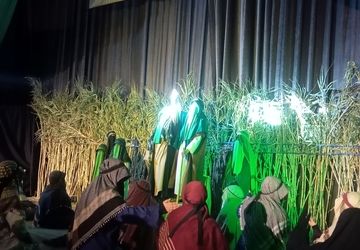 نمایش واره کاروان عشق در نیشابور