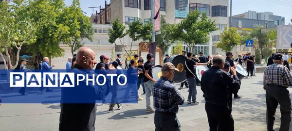 برگزاری مراسم عزاداری اربعین حسینی  در شیروان