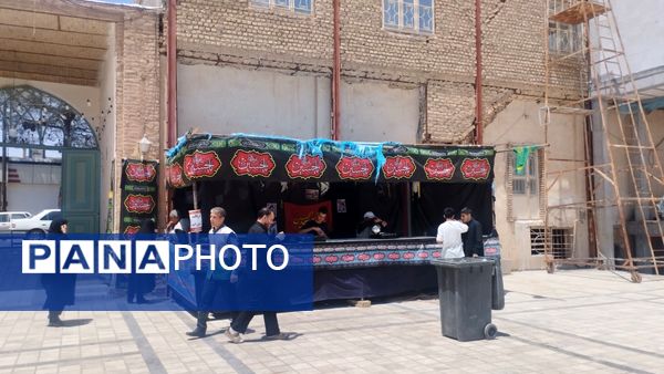 برپایی موکب در شهرستان خلیل آباد 
