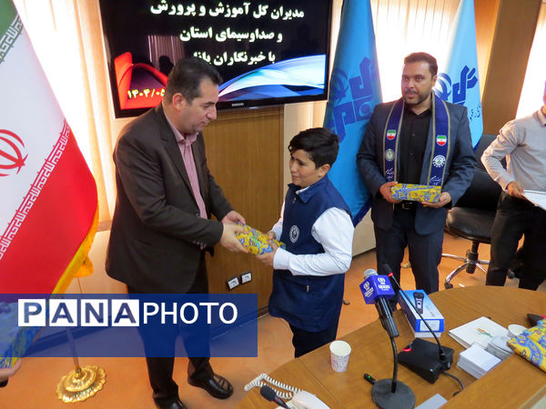 گردهمایی خبرنگاران پانا در مرکز صدا و سیمای خراسان شمالی