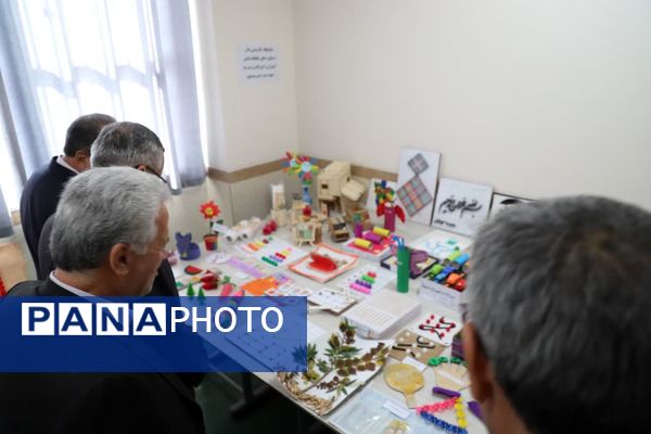 افتتاح اتاق ورزش مدرسه هوشمند استثنایی شهید رضی شهر جدید سهند