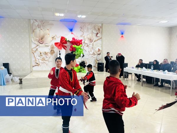 برگزاری جشنی برای معلولان، پاک‌ترین مخلوقات خدا در آشخانه 