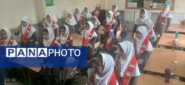بازدید مدیر و ارزیاب سازمان دانش‌آموزی محمودآباد از دبستان تشکیلاتی عصمت