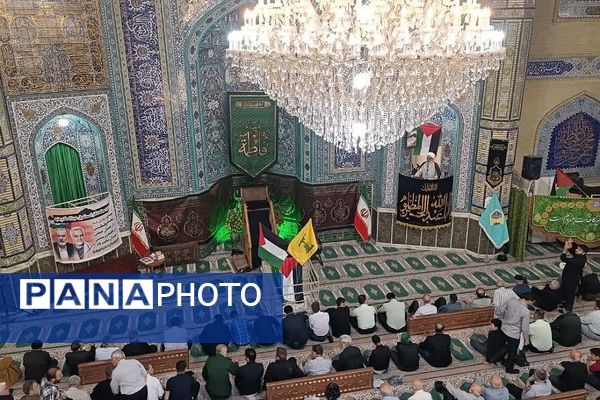 راهپیمایی مردم ولایتمدار ورامین در محکومیت ترور  شهید اسماعیل هنیه