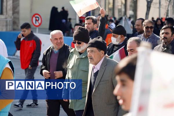  مراسم گرامیداشت راهپیمایی ۲۲ بهمن در شهرستان فیروزکوه
