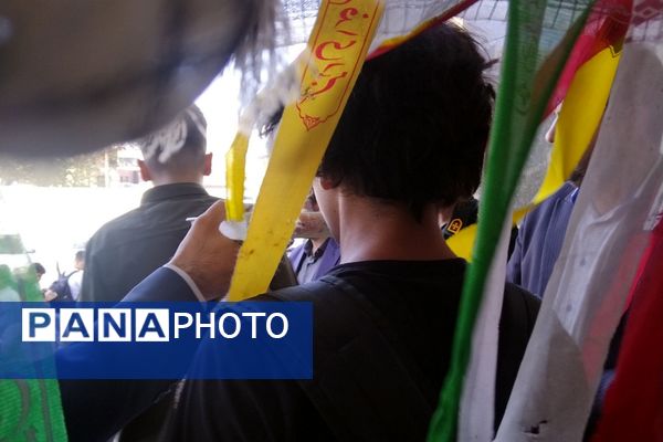 اعزام کاروان راهیان نور شمال غرب دانش‌آموزی و بسیجیان شهرستان قرچک