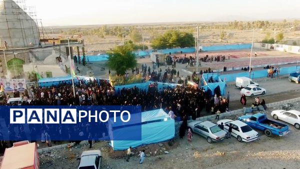 مهن‌آباد میزبان پیکر شهید گمنام