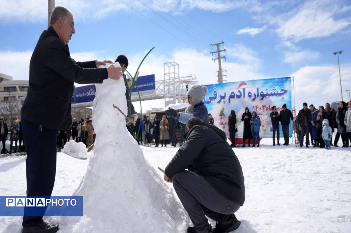 جشنواره آدم برفی در ارومیه