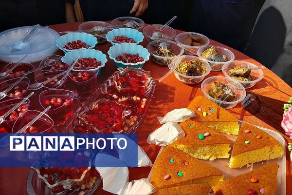 جشنواره انار در دبیرستان حجاب ورامین