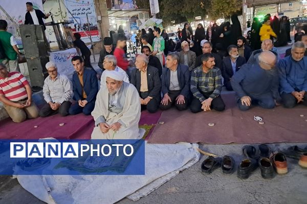 جشن ولادت پیامبر اکرم (ص) و امام جعفر صادق (ع) و گرامیداشت آغاز هفته دفاع مقدس در شهر آشخانه  