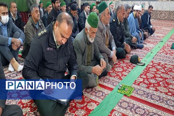 اقامه نماز جمعه در شهر بار نیشابور