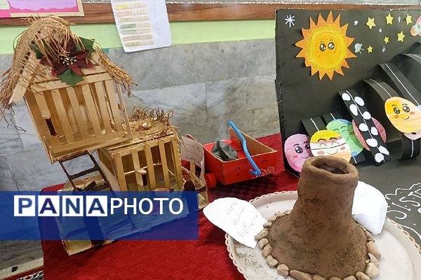 برگزاری جشنواره دست‌سازه‌ها در دبستان الهام یک 