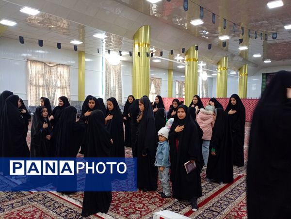 آیین سوگواری دهه فاطمیه در خلیل آباد