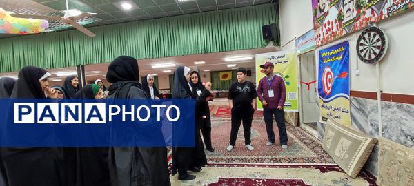 برگزاری مسابقات دارت در مسجد مسلم بن عقیل شهرستان شیروان