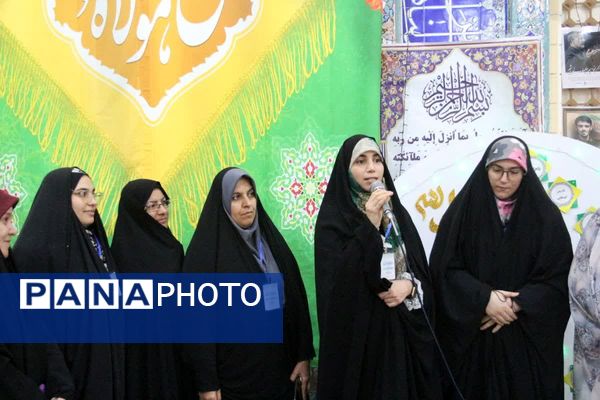 مراسم معنوی اعتکاف در مسجد الزهرا(س) قیامدشت