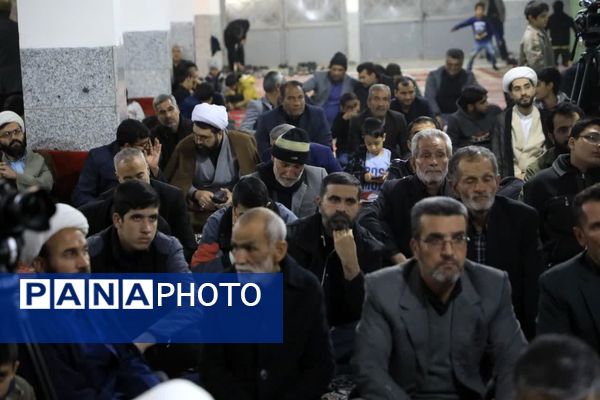 مراسم عزاداری در هیأت صاحب الزمانی (عج) خوسف 