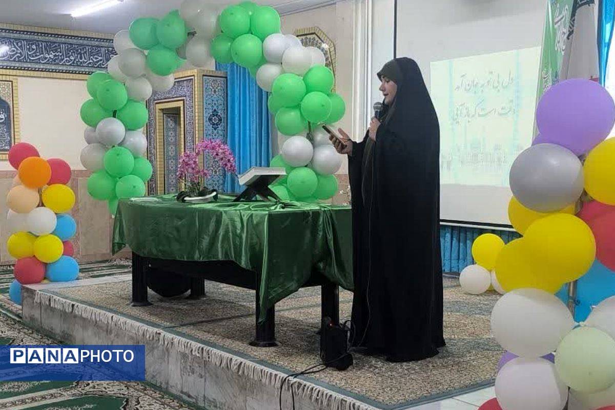 برگزاری مراسم افتتاحیه طرح مصباح الهدی در دبستان شهید حبیب پور ناحیه یک شهرری