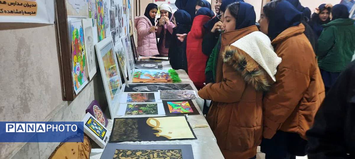برگزاری هفته فرهنگی و هنری ماها در دبیرستان دخترانه بهار    