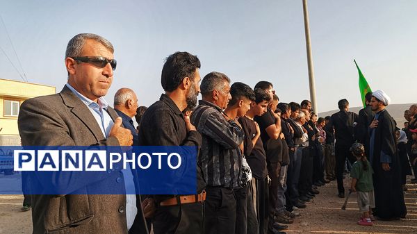 مراسم تاسوعای حسینی در شهرستان مارگون 