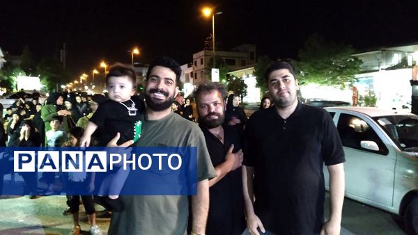 برپایی باشکوه موکب عظیم ریحانه نبی(س) در روستا «هیو» ساوجبلاغ 