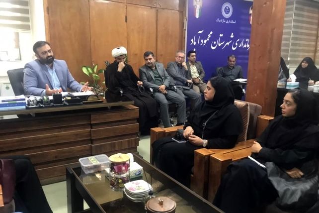 برگزاری جلسه ستاد امور جوانان در محمودآباد