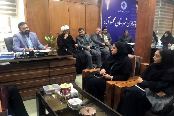 برگزاری جلسه ستاد امور جوانان در محمودآباد