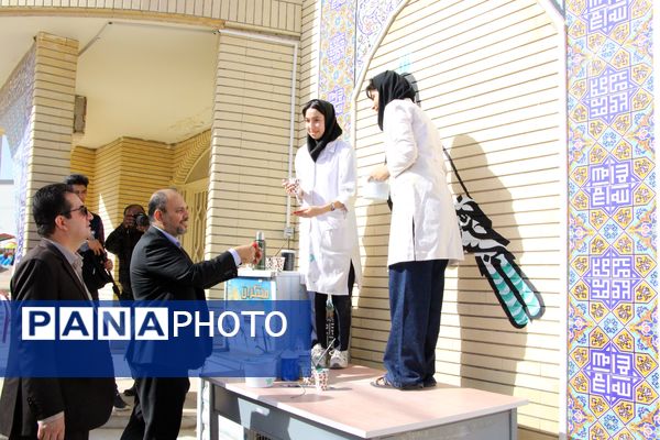 بازدید معاون پرورشی و فرهنگی وزارت آموزش و پرورش از اردوگاه دانش آموزان شهید چمران بجنورد