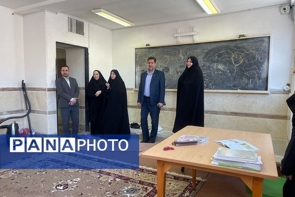 حضور و بازدید مسئولان آموزش‌وپرورش از اردوی مطالعاتی نوروزی دبیرستان نمونه سمیه شهرستان پیشوا