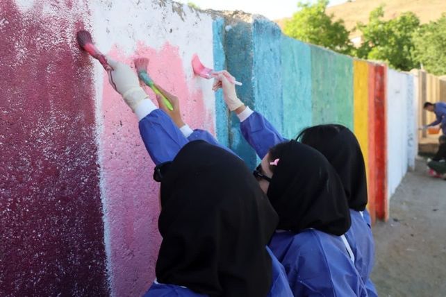 خدمات جهادی پزشکی و فرهنگی در روستای آرمودآقاجی