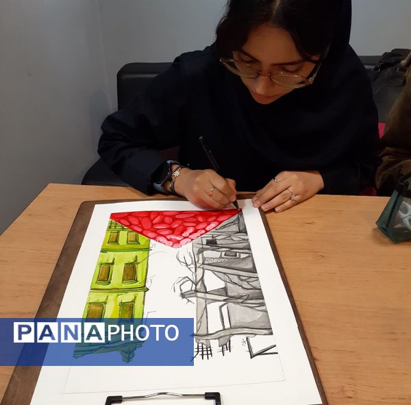 حضور دانش‌آموزان هنرمند هنرستان محمودیه بجنورد در رویداد آخراشه 