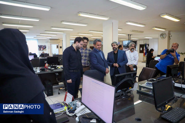 بازدید احمد محمودزاده معاون وزیر آموزش و پرورش از خبرگزاری پانا