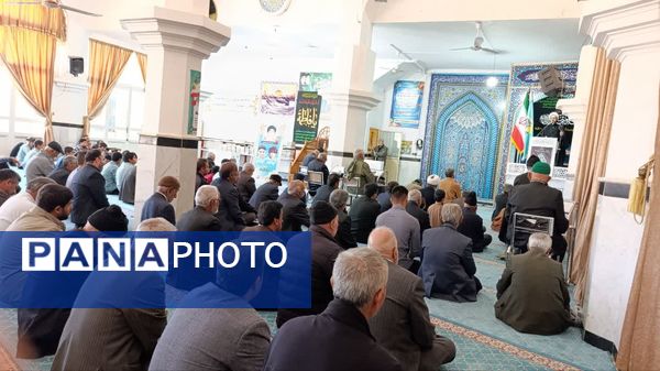 نماز عبادی سیاسی جمعه در شهرستان خلیل آباد 
