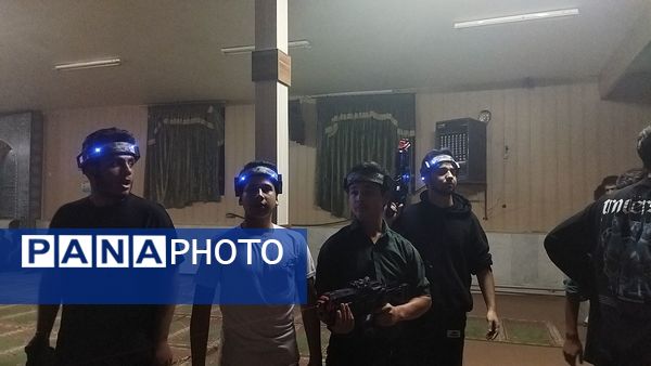 مسابقه لیزرتگ دبیرستان شاهد ابوذر غفاری