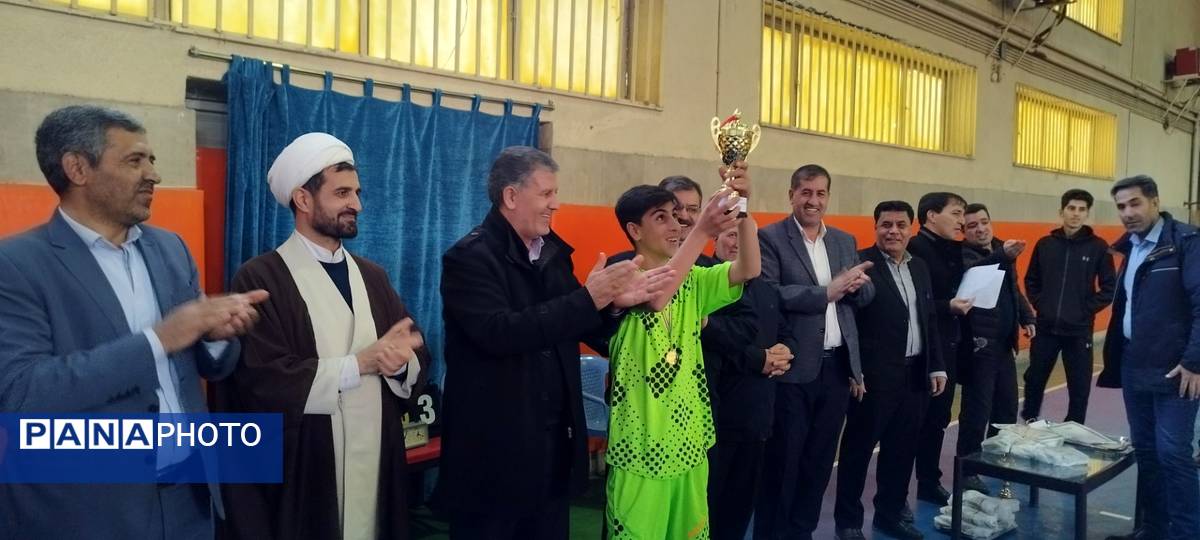 فینال مسابقات فوتسال میان مدرسهای شهرستان ملکان
