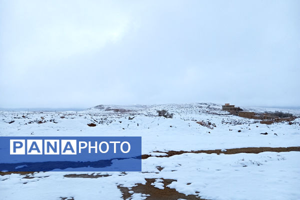 یک روز برفی در روستای بنادکوک‌ دیزه