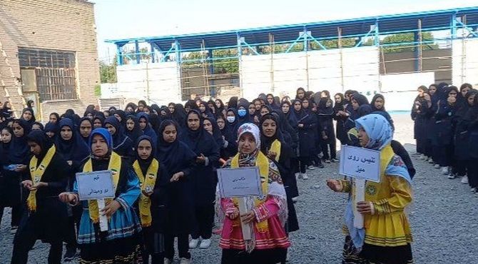 المپیاد ورزشی دانش آموزان عشایر شهرستان کهنوج 