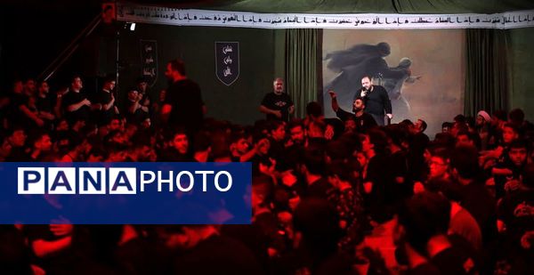 سوگ نوجوانان البرزی در شب علی‌اصغر(ع)؛ ناله‌های بی‌کلام در هیات‌الرضا 