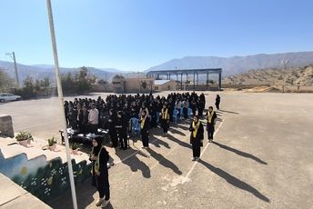 روز دانش‌آموز در آموزشگاه شبانه‌روزی امام حسین(ع) منطقه میانکوه