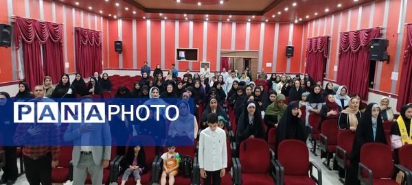 آیین اختتامیه طرح اوقات فراغت و جشن بیعت در کانون فرهنگی تربیتی رضوان محمودآباد