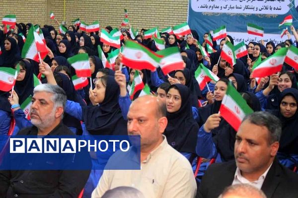 آیین زنگ مهر و بازگشایی مدارس در بندرعباس