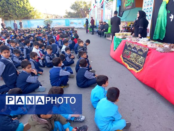 مراسم شهادت حضرت فاطمه(س) در مدرسه شهدای فرهنگی