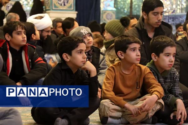 مراسم شب شهادت امام موسی کاظم (ع) در آستان مقدس امامزاده عباس بن موسی (ع) بجنورد 