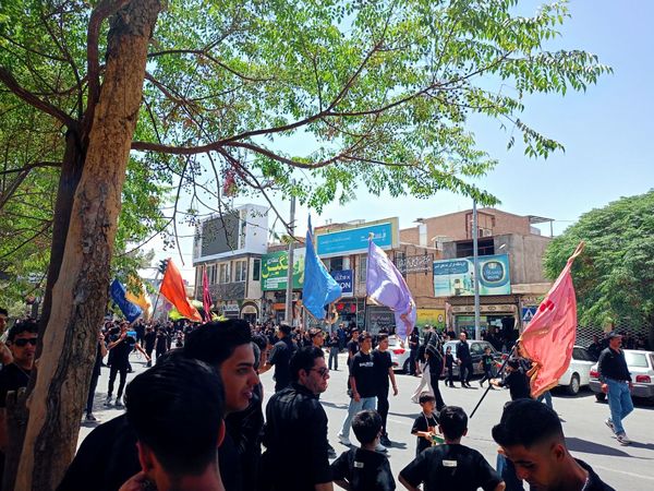 مهدیه کاشمر؛ میزبان عزاداری روز هشتم محرم 