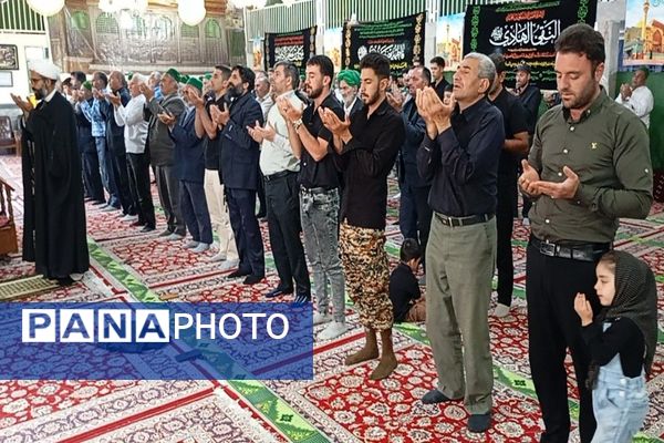 اقامه نماز جمعه در اول ماه محرم در مسجد جامع شهر بار 