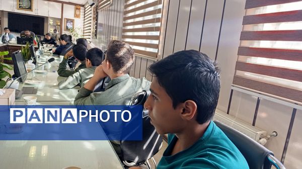 فرماندهان واحدهای حوزه مقاومت بسیج ۷ دانش‌آموزی مشهد مقدس به خط شدند