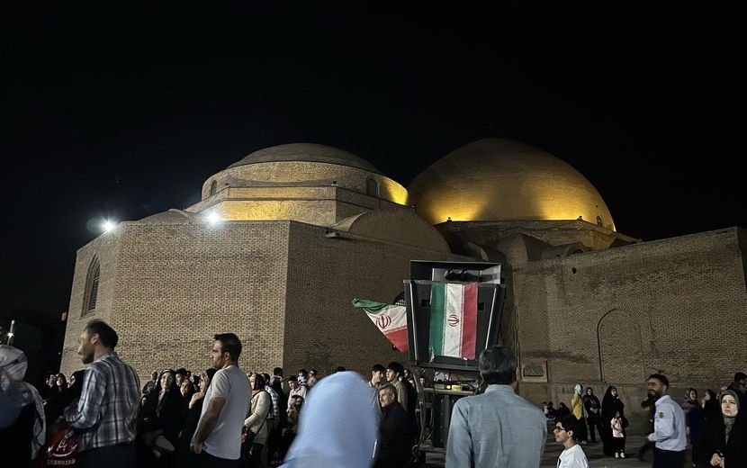 شکوه جشن «مهمانی امت احمد» در مسجد کبود تبریز